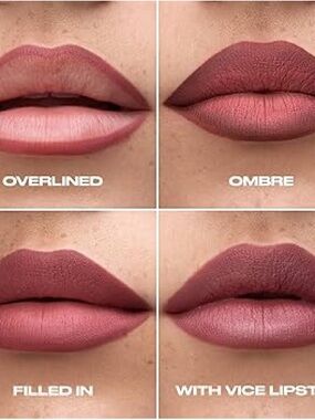 Urban Decay Matte Mauve-Pink Lipstick NEW color Text Em